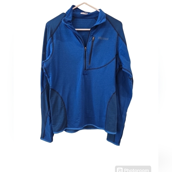 MARMOT BASELAYER 1/4 ZIP PULLOVER. SIZE LARGE. - Picture 1 of 10